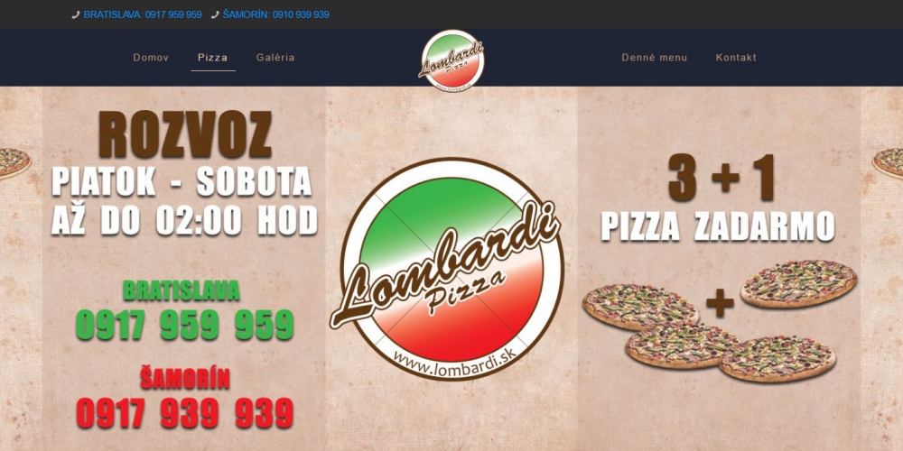 LOMBARDI PIZZA